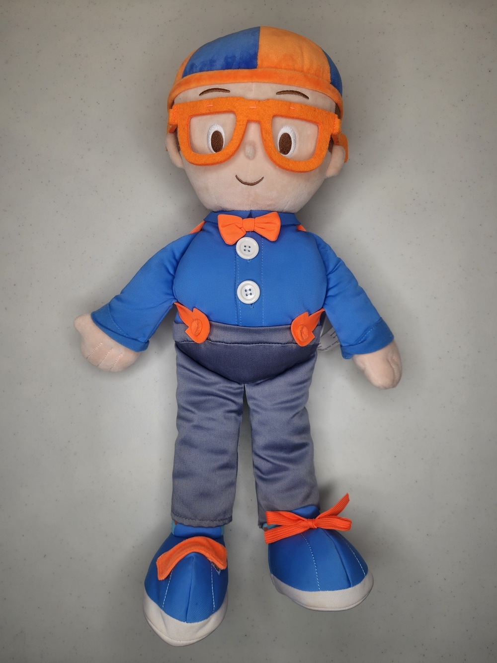Blippi Get Ready and Play 20" Talking Feature Plush Dress Up Tested Works